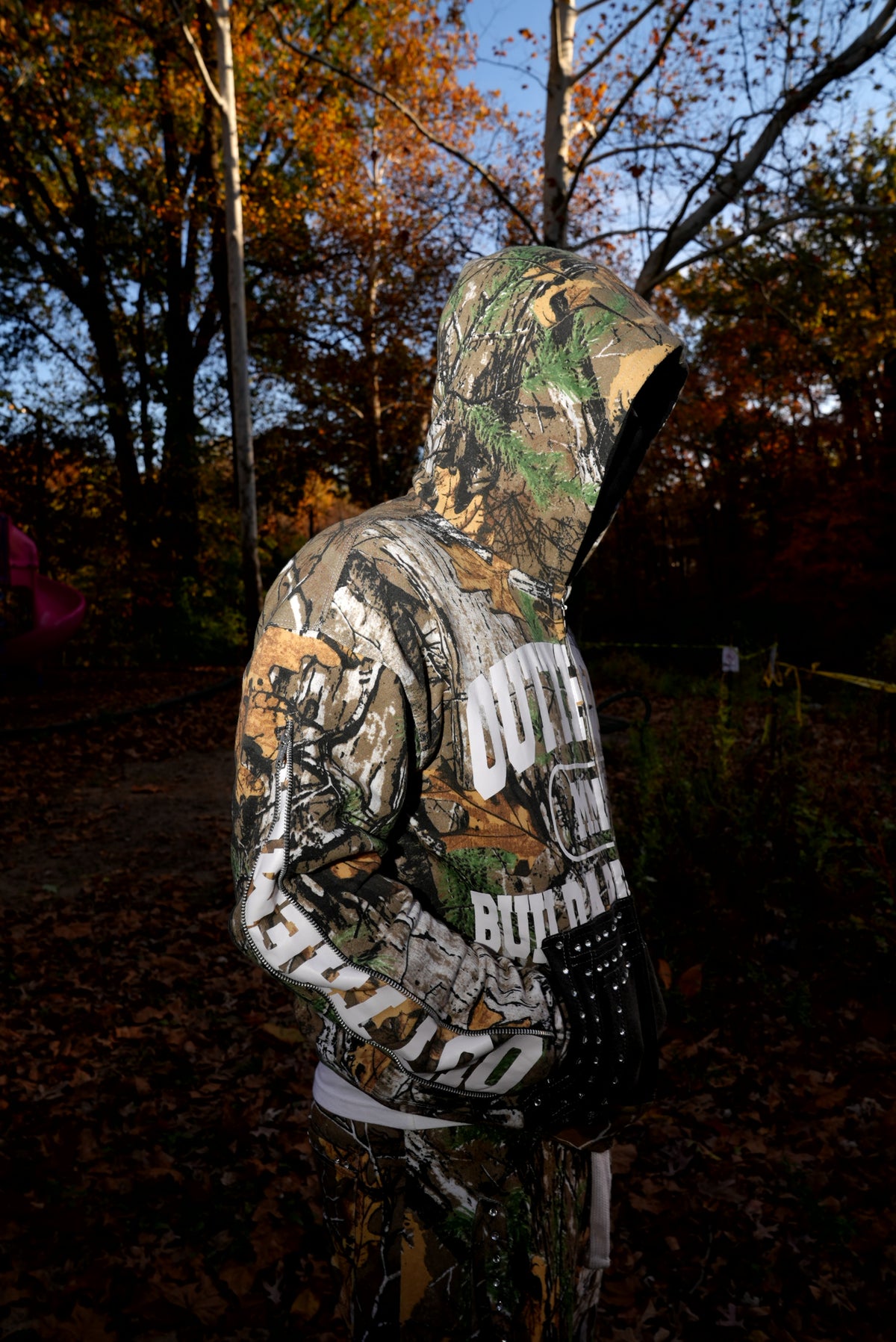 "BUILD A BETTER YOU" SWEAT JACKET - CAMO