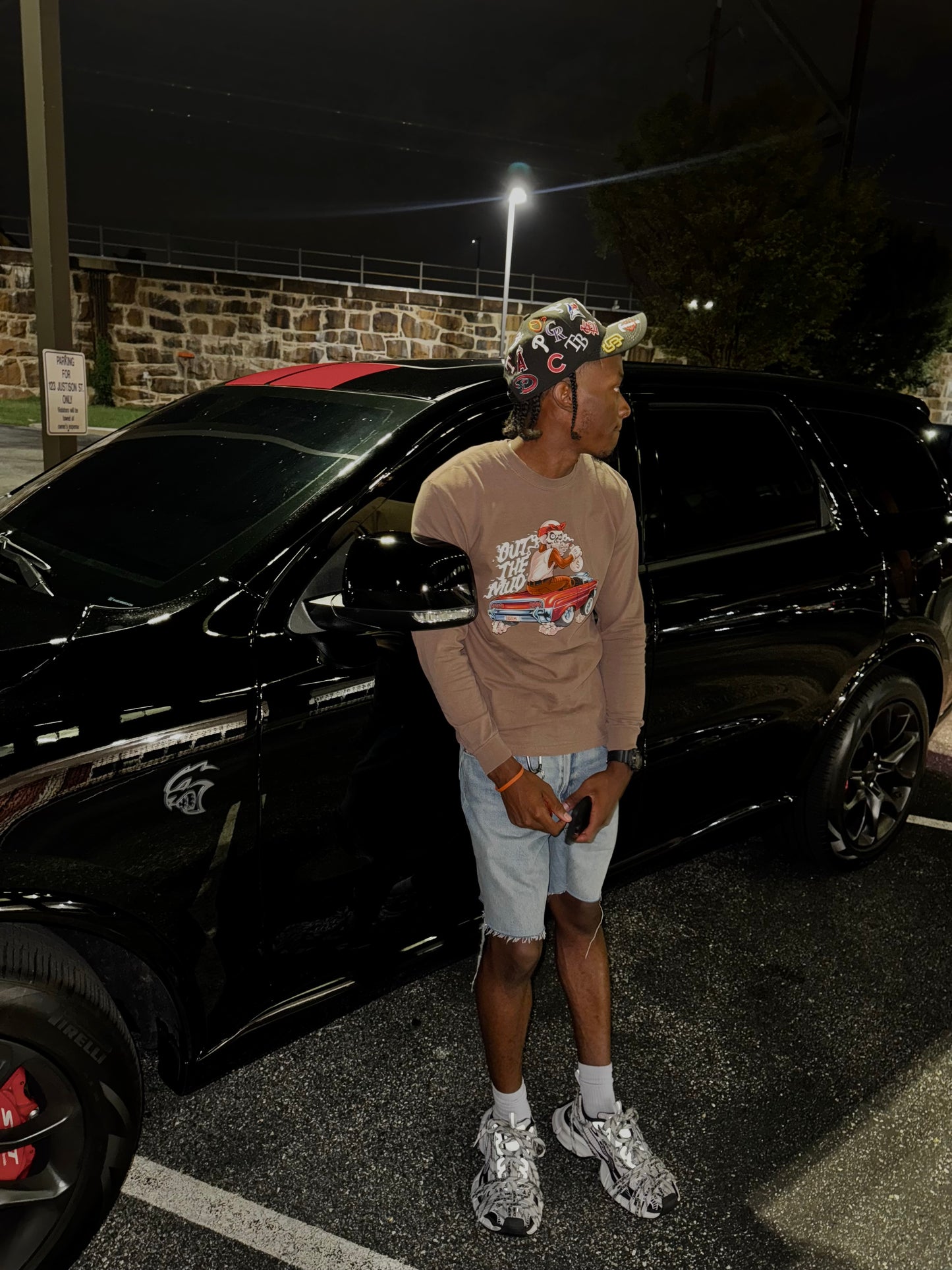 Throwback Rough Rider LS - Brown