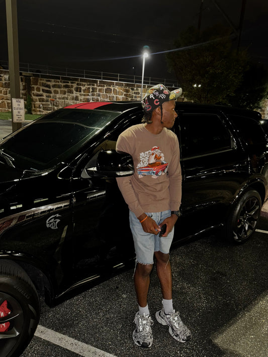 Throwback Rough Rider LS - Brown