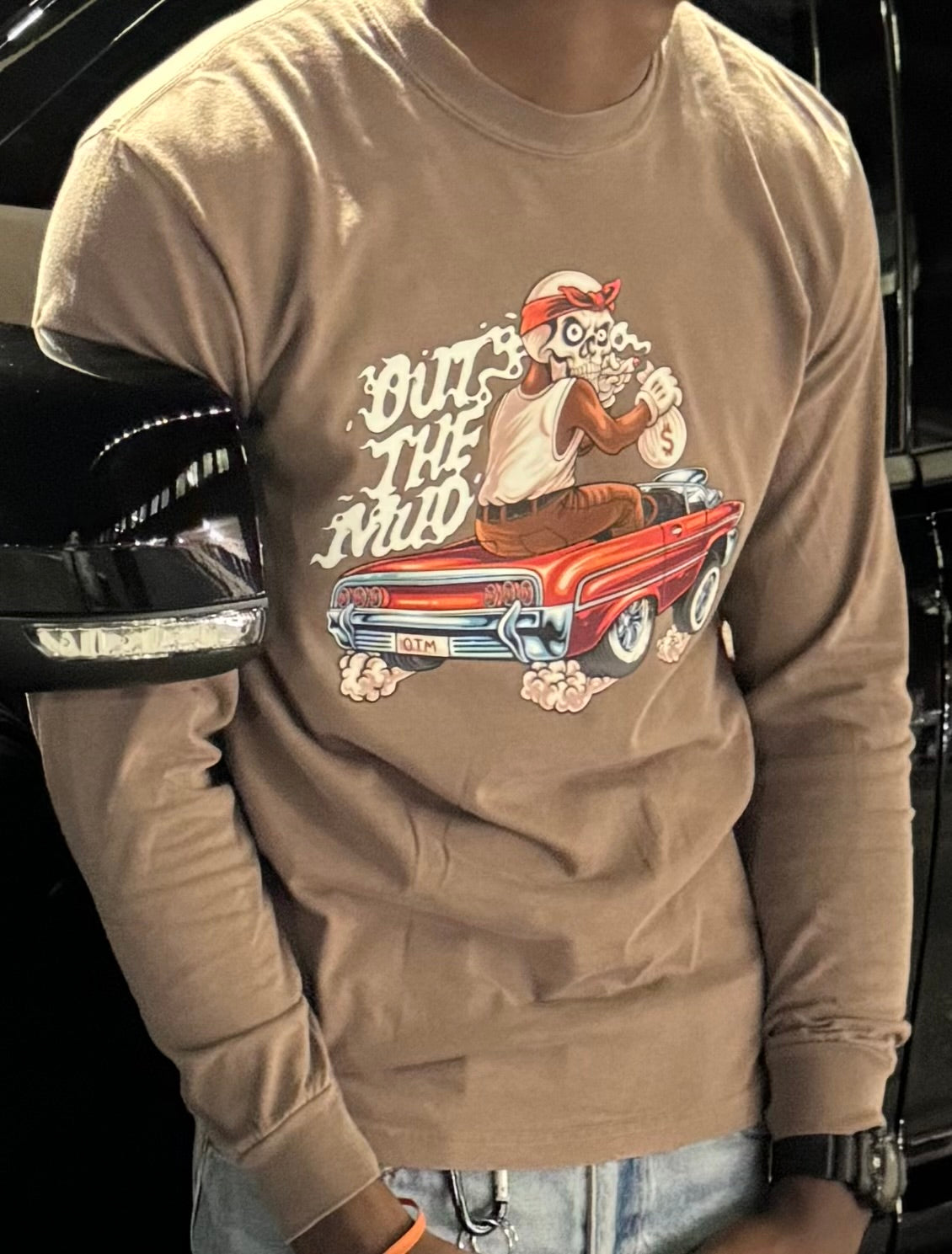 Throwback Rough Rider LS - Brown